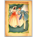 Vintage Roy Donald Art Co. Romantic Couple Art Deco Print 1229 Made in USA