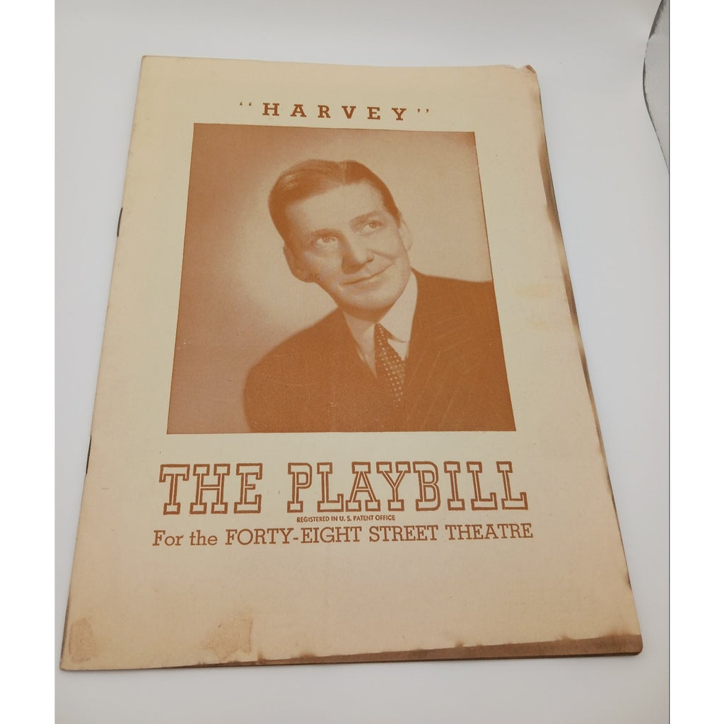 Vintage 1946 HARVEY Playbill Forty Eight Street Theatre Broadway New York City