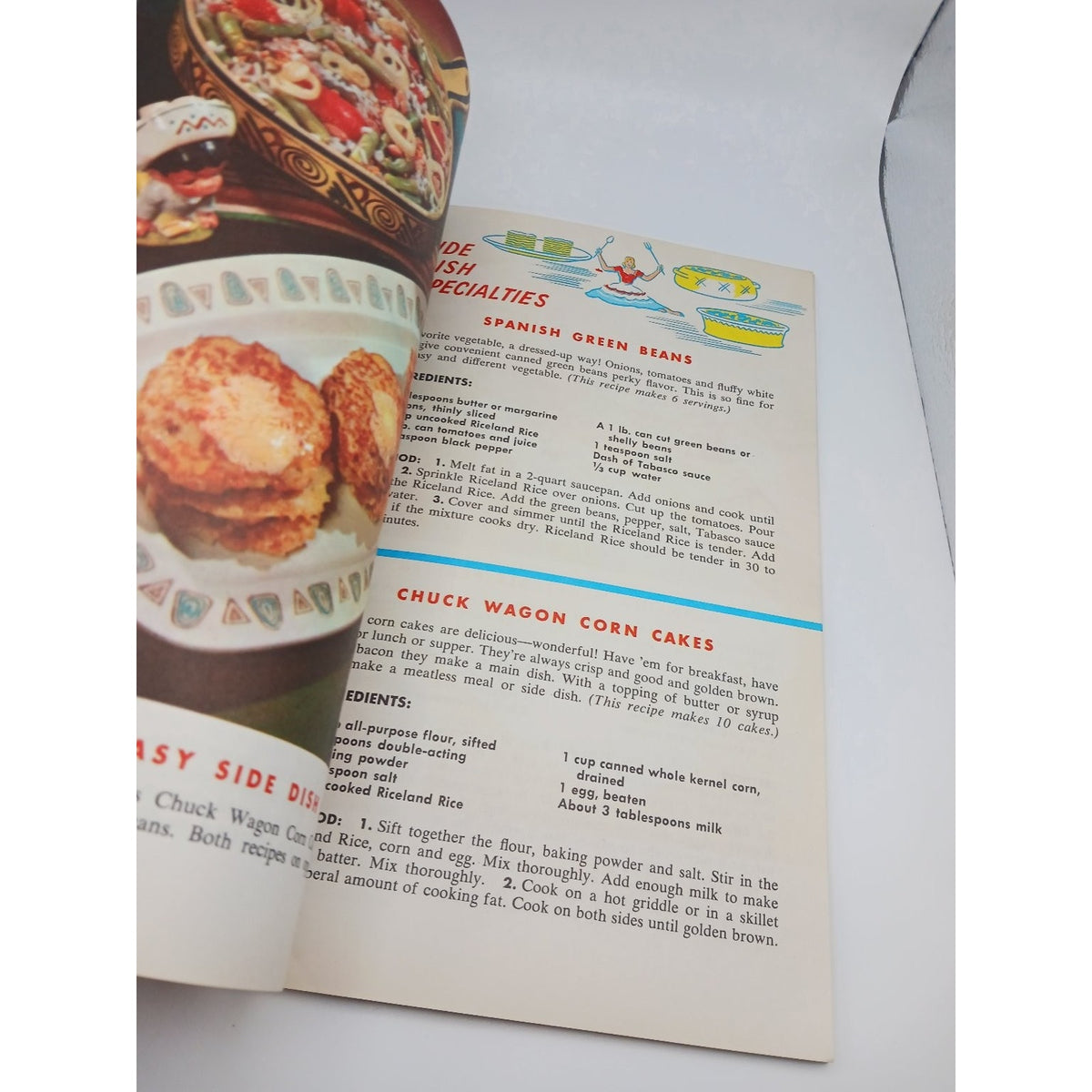 Riceland Rice Quick n Easy Cook Book Booklet Vintage Recipes Seafood