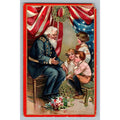 Tuck's Decoration Day Postcard Nobly They Died Civil War Vet Children Brundage