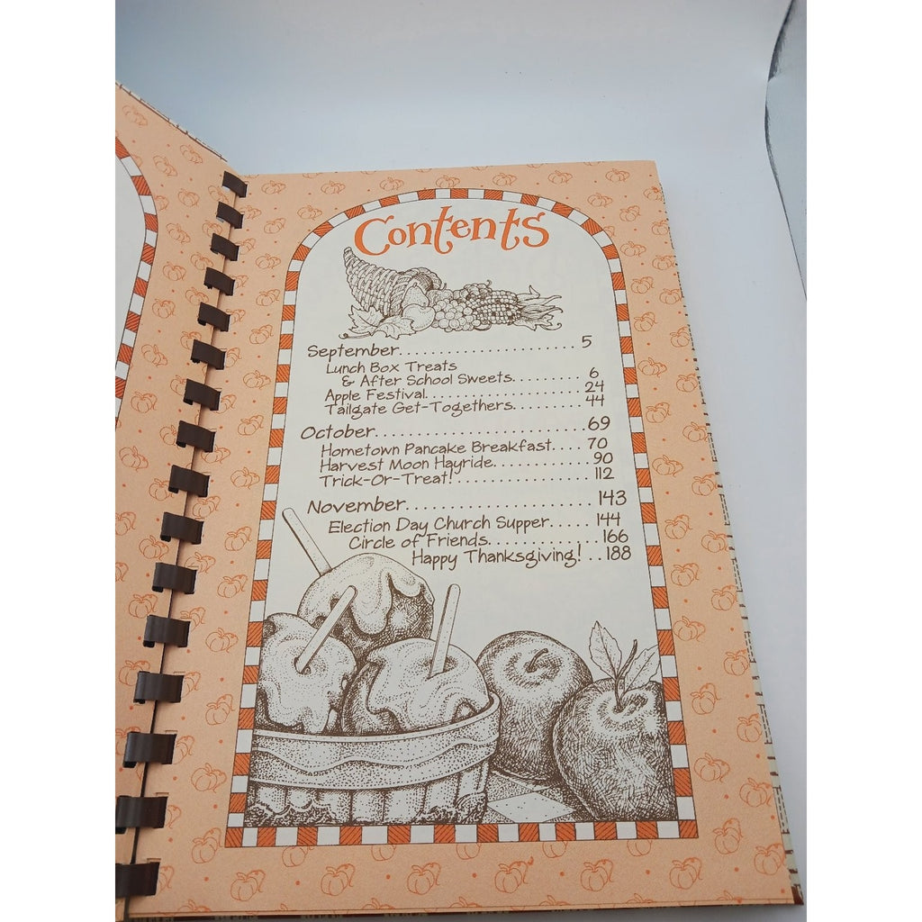 Flavors of Fall Cookbook Gooseberry Patch 2003 Second Printing Seasonal Recipes