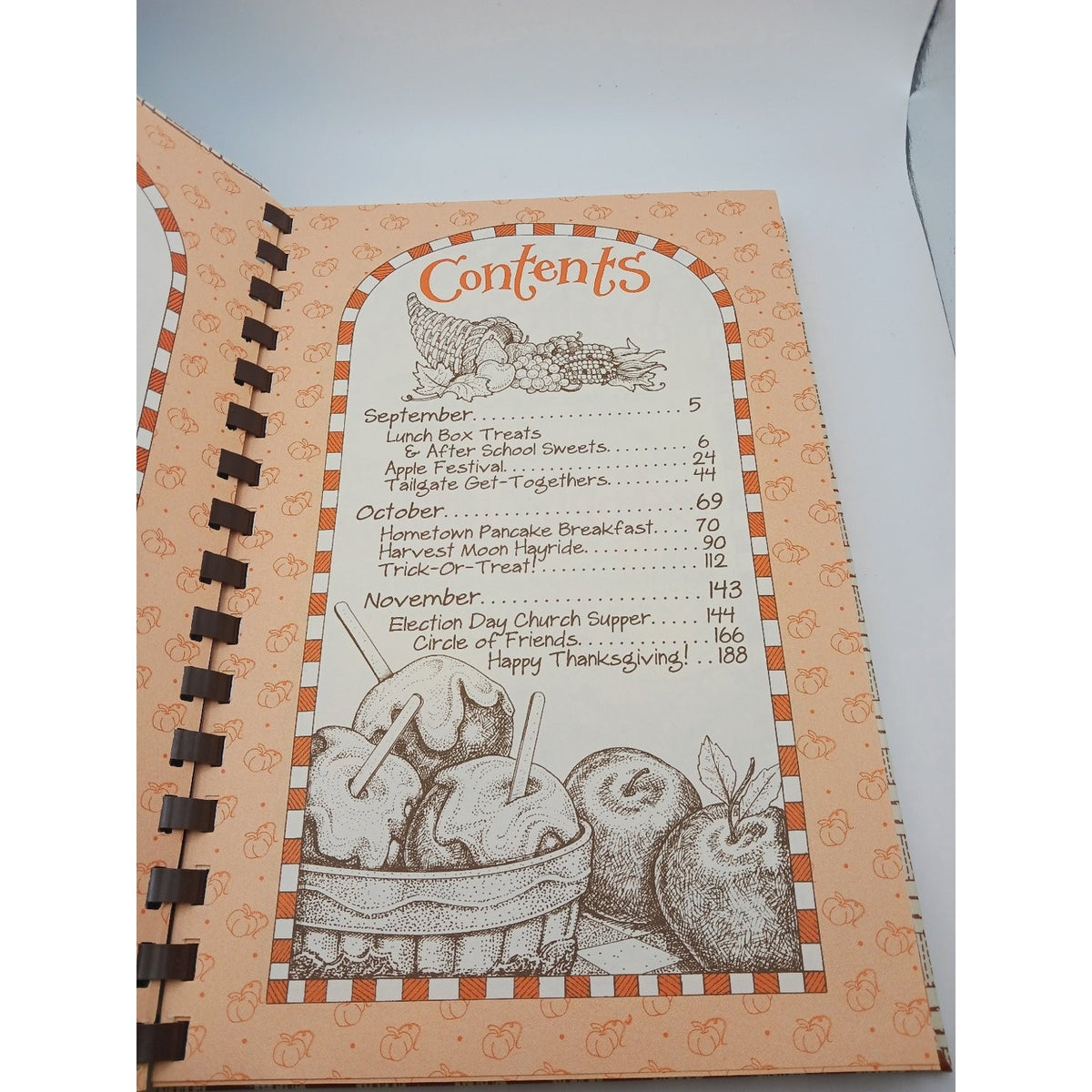 Flavors of Fall Cookbook Gooseberry Patch 2003 Second Printing Seasonal Recipes