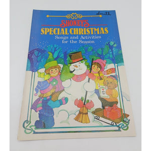 Unused 1985 Shoney's Special Christmas Songs Activities Booklet Book Children