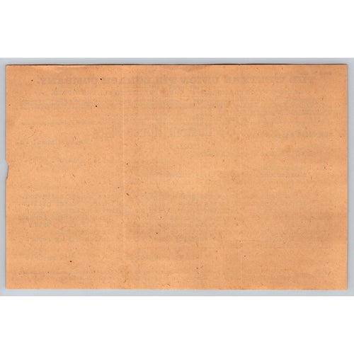 1907 Western Union Telegram Champoton Mexico International Lumber & Development