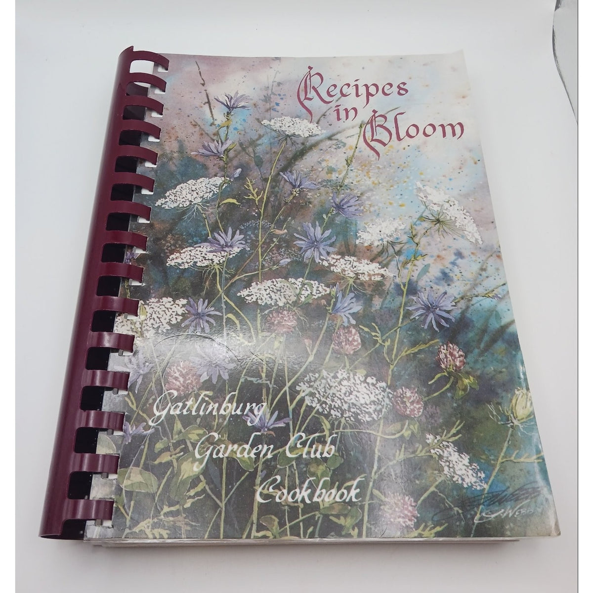 Recipes in Bloom Gatlinburg Garden Club Cookbook 1986 Community Spiral Tenn
