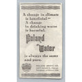Vintage 1930s Poland Water Chicago Print Ad American Medical Association