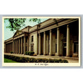 Charlotte NC U.S. Post Office Curteichcolor Postcard 1940s Neoclassical