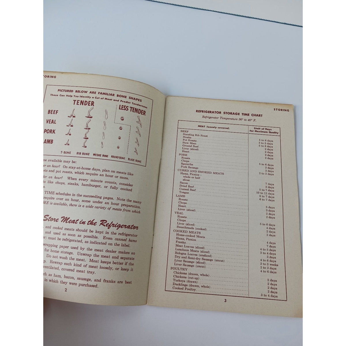 Vintage Martha Logan's MEAT Handi-Book Swift & Company 1940s 1950s Cookbooklet
