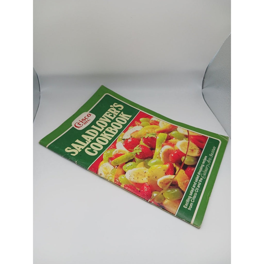 Crisco Oil Salad Lover's Cookbook Booklet Culinary Arts Institute Recipes