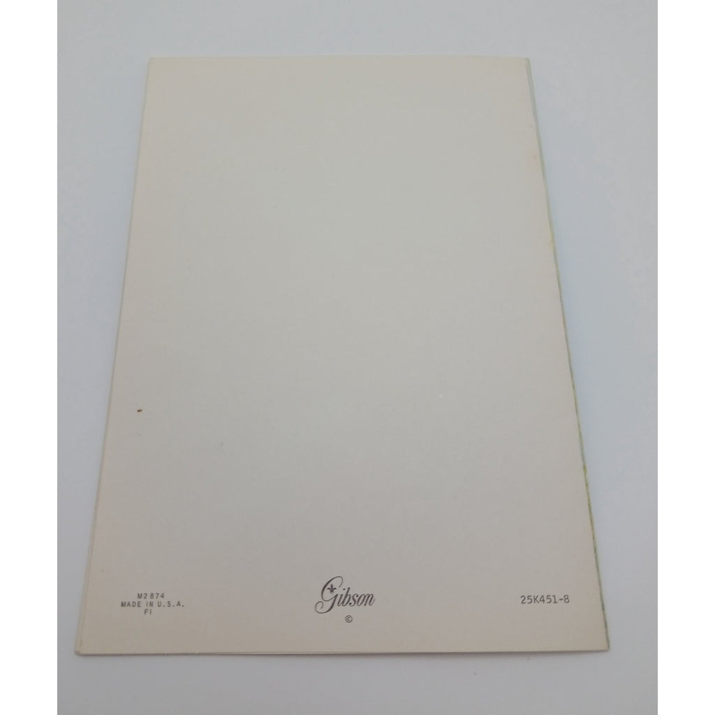 Vintage Gibson Wedding Greeting Card Our Wedding Wishes Cake M2874 USA