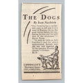 1931 Russian Revolution Ivan Nazhivin THE Dogs Book Ad Lippincott Philadelphia
