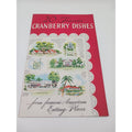 Vintage Ocean Spray 20 Famous Cranberry Dishes Recipe Booklet 1940s 1950s