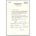 1956 Signed Estes Kefauver Senate Letterhead Personal Letter To Dad Handwritten