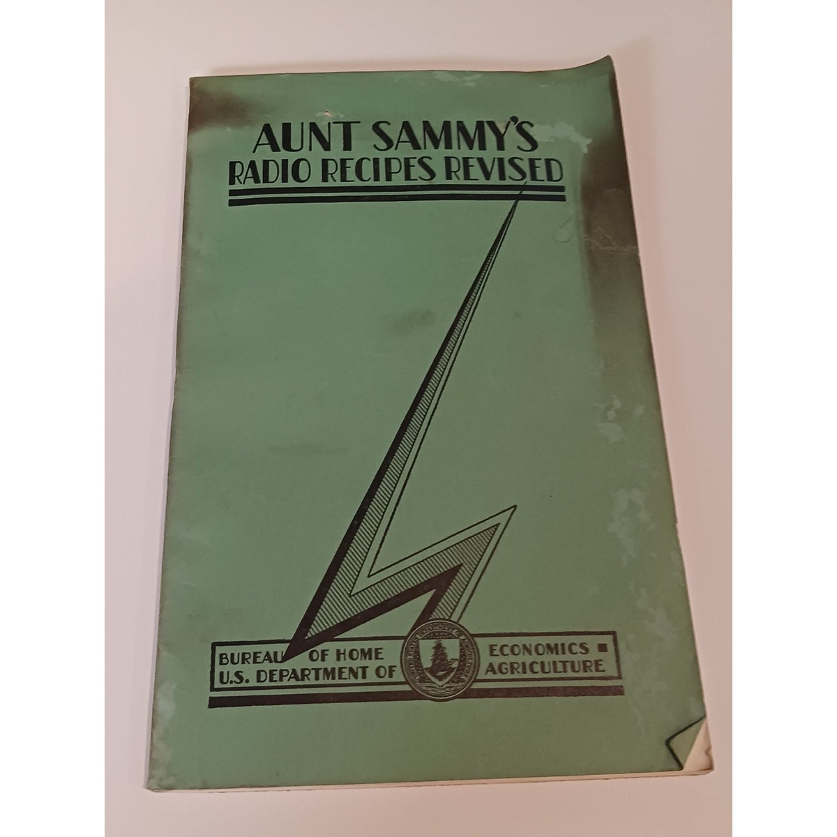 Aunt Sammy's Radio Recipes Revised 1931 USDA Cookbook Vintage Ephemera
