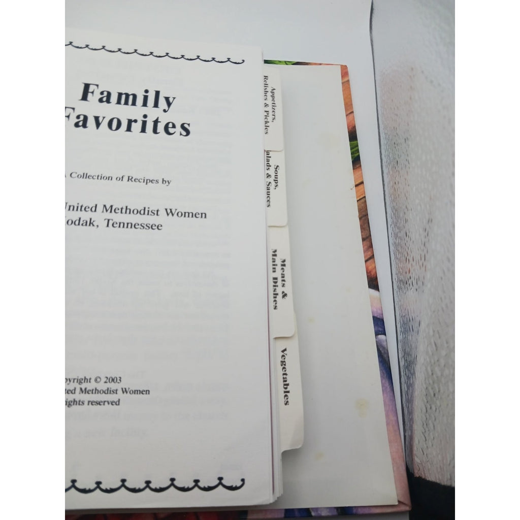 Family Favorites Kodak Tn United Methodist Women Cookbook 2003 Fundcraft Recipes