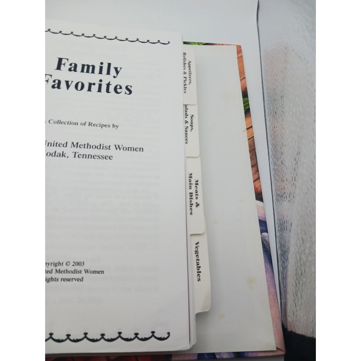 Family Favorites Kodak Tn United Methodist Women Cookbook 2003 Fundcraft Recipes