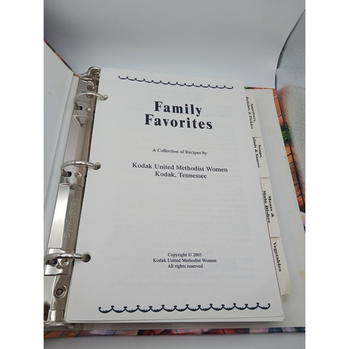 Family Favorites Kodak Tn United Methodist Women Cookbook 2003 Fundcraft Recipes