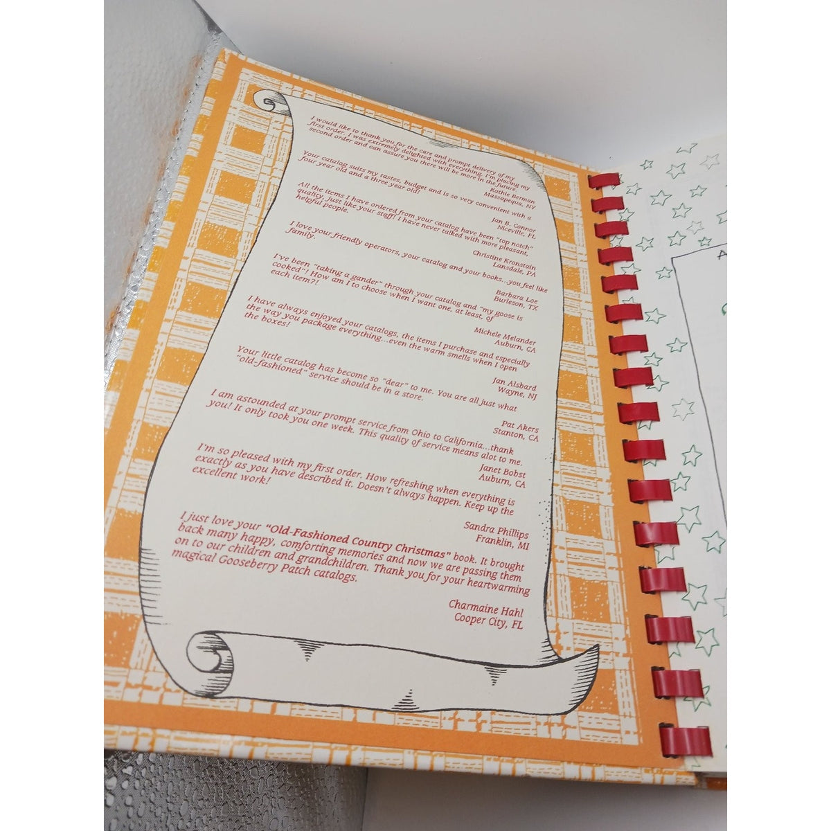 Welcome Home For The Holidays Gooseberry Patch 1994 First Printing Cookbook