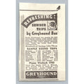 Vintage 1930s Greyhound Bus Travel Print Ad Chicago Summer Trips Ephemera