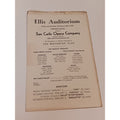 1940 San Carlo Opera Company Program Ellis Auditorium Memphis Verdi Aida