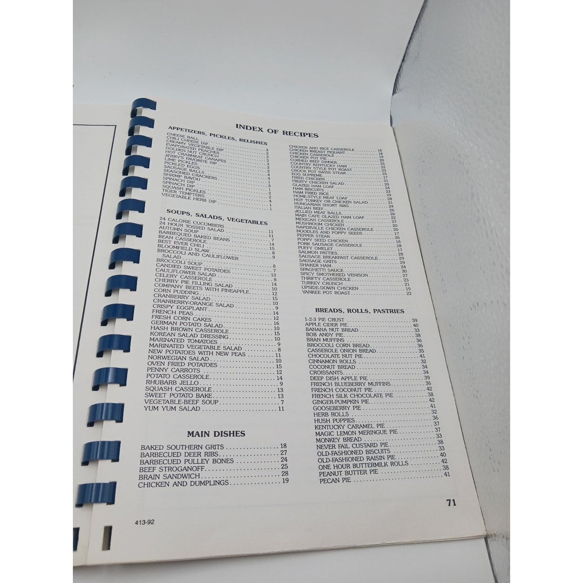 My Favorite Things Lavern Joyce 1992 Signed Spiral Bound Cookbook Recipes