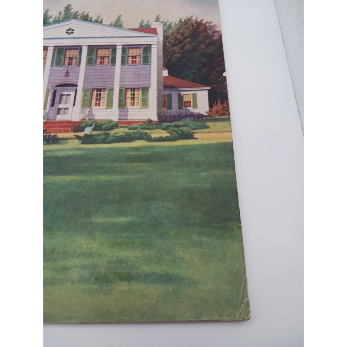 Vintage L F Garlinghouse Colonial Homes House Floor Plan Booklet MCM Mid Century
