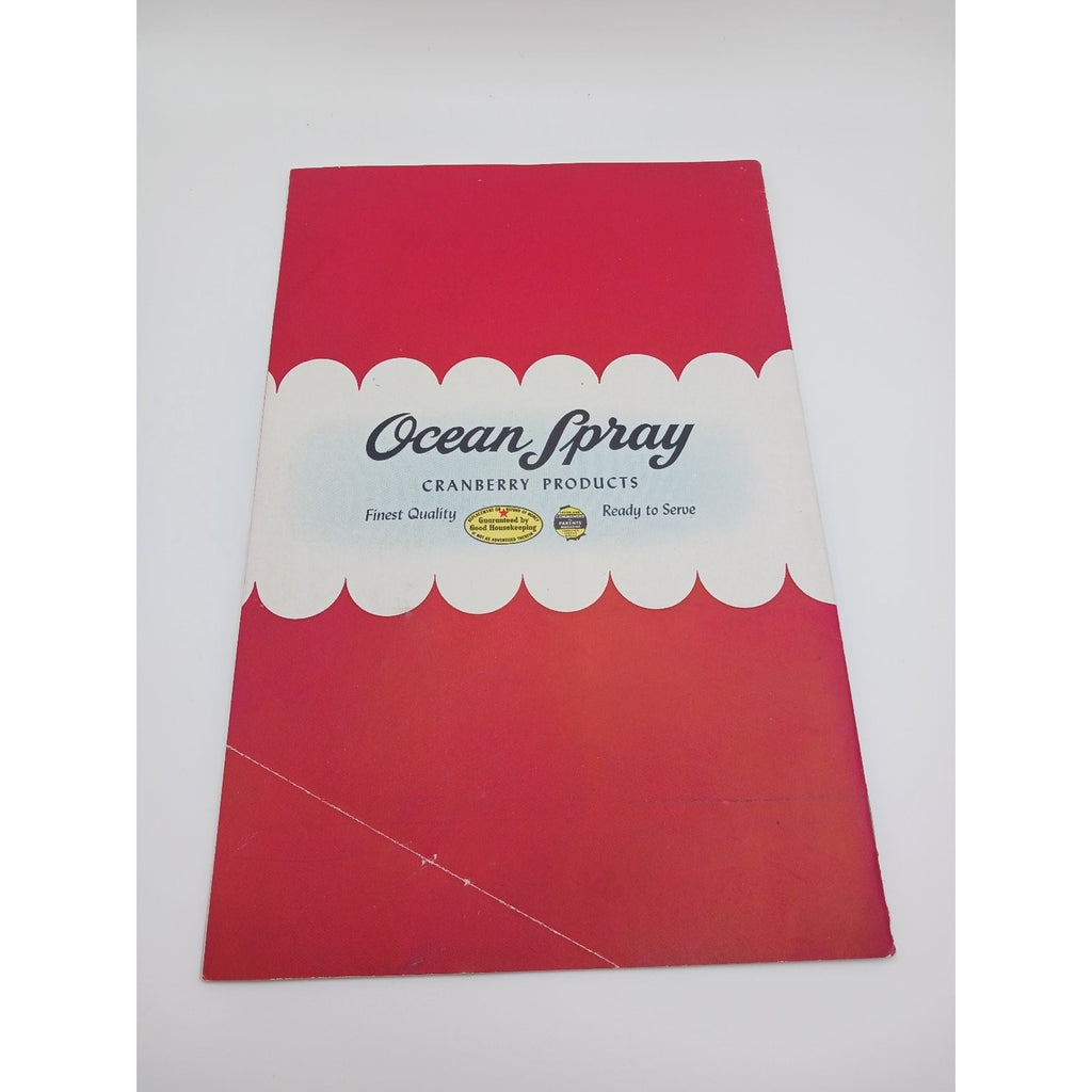 Vintage Ocean Spray 20 Famous Cranberry Dishes Recipe Booklet 1940s 1950s