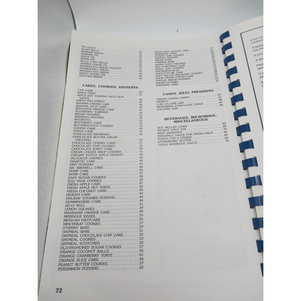 My Favorite Things Lavern Joyce 1992 Signed Spiral Bound Cookbook Recipes