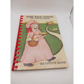 Home Made Cooking Our Favorite Recipes Spiral Bound 1989 Cookbook
